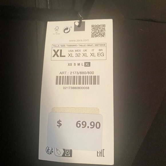 NWT. Zara Buttoned Blazer Jumpsuit - Picture 4 of 4